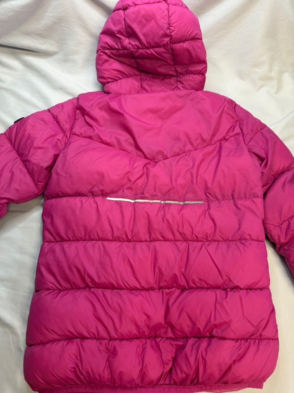 Lole NWOT Kids Packable Pink Hooded Puffer Jacket - Picture 7 of 11